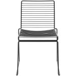 Stapelbarer Stuhl Hee metall schwarz - Hay - Schwarz