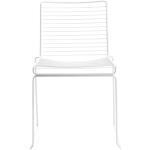 Stapelbarer Stuhl Hee metall weiß - Hay - Weiß