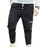 Schwarze Stretch-Jeans aus Denim für Herren Größe 8 XL 