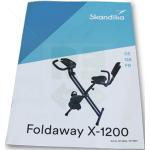 Heimtrainer Skandika Foldaway X-1200 schwarz