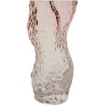 Pinke 30 cm Vasen & Blumenvasen 30 cm mit Meer-Motiv aus Glas mundgeblasen 
