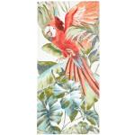 Rote Heine Home Leinwandbilder mit Papageienmotiv 