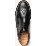 Schwarze Business Heinrich Dinkelacker Derby Schuhe mit Schnürsenkel aus Glattleder für Herren Größe 43,5 