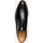 Schwarze Business Heinrich Dinkelacker Derby Schuhe mit Schnürsenkel aus Glattleder für Herren Größe 41 