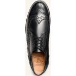 Schwarze Business Heinrich Dinkelacker Derby Schuhe mit Schnürsenkel aus Glattleder für Herren Größe 43,5 