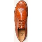 Braune Business Heinrich Dinkelacker Derby Schuhe mit Schnürsenkel aus Glattleder für Herren Größe 41 
