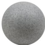 Heitronic Leuchtkugel Mundan granit 30 cm
