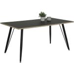 Schwarze Moderne Hela-Tische Esstische & Esszimmertische pulverbeschichtet aus Metall 
