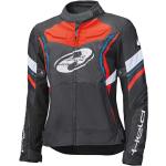 Held Baxley Top Damen Motorrad Textiljacke, schwarz-rot-blau, Größe S