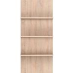Beige Held Möbel Brindisi Standregale & Hochregale aus Holz Breite 0-50cm, Höhe 100-150cm, Tiefe 0-50cm 