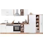 Weiße Küchen günstig 350-400cm Breite Küchenzeilen online kaufen 