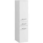 Weiße Held Möbel Bologna Bad-Midischränke Breite 0-50cm, Höhe 100-150cm, Tiefe 0-50cm 