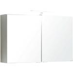 Weiße Held Möbel Rechteckige Spiegelschränke LED beleuchtet Breite 50-100cm, Höhe 50-100cm, Tiefe 0-50cm 