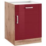 Reduzierte Rote Held Möbel Küchenunterschränke mit Schublade Breite 50-100cm, Höhe 50-100cm, Tiefe 50-100cm 
