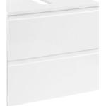 Weiße Held Möbel Cardiff Bio Nachhaltige Waschbeckenunterschränke & Badunterschränke aus MDF Breite 50-100cm, Höhe 50-100cm, Tiefe 0-50cm 