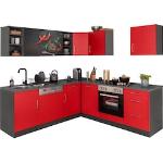 Reduzierte Rote Held Möbel Winkelküchen & Eckküchen Breite 200-250cm 