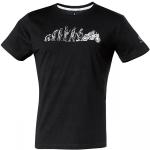 Schwarze Elegante Statement-Shirts aus Baumwolle für Herren Größe 4 XL 