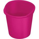 Pinke Helit Abfalleimer aus Kunststoff 4-teilig 