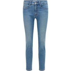 Damen Jeans Designer Hose Straight cut Top Clubwear Gelb Slim Fit Sommer NEU EM 