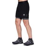 Reduzierte Schwarze Stretch-Shorts aus Polyester für Herren Größe XS 