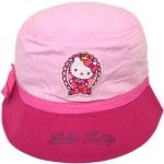Rosa Motiv Casual Hello Kitty Kindersonnenhüte & Kindersommerhüte aus Baumwolle 52 trocknergeeignet für Mädchen 