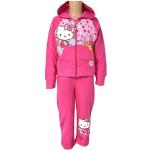 Pinke Casual Hello Kitty Kindersweatjacken mit Reißverschluss aus Baumwolle für Mädchen 