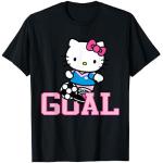 Schwarze SANRIO Hello Kitty T-Shirts für Herren Größe S 