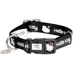 Schwarze Hello Kitty Hundehalsbänder aus Kunstleder 
