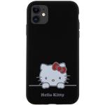 Schwarze Hello Kitty iPhone 11 Hüllen aus Silikon 