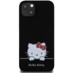 Schwarze Hello Kitty iPhone 13 Hüllen aus Silikon 