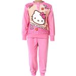 Motiv Hello Kitty Kinderschlafanzüge & Kinderpyjamas aus Fleece maschinenwaschbar für Mädchen Größe 98 