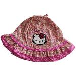Bunte Hello Kitty Kindersonnenhüte & Kindersommerhüte aus Baumwolle 50 für Mädchen Größe 50 