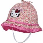 Rosa Hello Kitty Kindersonnenhüte & Kindersommerhüte aus Baumwolle 50 für Mädchen Größe 50 