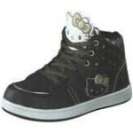 Reduzierte Schwarze Hello Kitty High Top Sneaker & Sneaker Boots mit Reißverschluss für Kinder Größe 33 