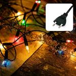 Reduzierte Grüne Hellum LED Lichterketten mit Weihnachts-Motiv 