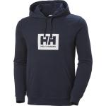 Marineblaue Helly Hansen Bio Herrenhoodies & Herrenkapuzenpullover aus Baumwolle mit Kapuze Größe M für den für den Winter 