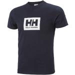 Reduzierte Blaue Langärmelige Helly Hansen T-Shirts aus Baumwolle für Herren Größe L 