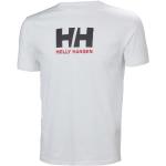 Reduzierte Graue Langärmelige Helly Hansen Logo T-Shirts aus Baumwolle für Herren Größe S 