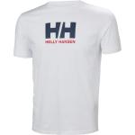 Weiße Helly Hansen Logo T-Shirts für Herren Größe S 