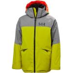 HELLY HANSEN Jr Summit Jacket - Kinder - Gelb / Grau - Größe 8 jahre- Modell 2024