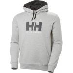 Reduzierte Graue Helly Hansen Logo Herrenhoodies & Herrenkapuzenpullover mit Kapuze Größe XL für den für den Winter 