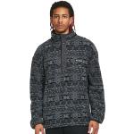 Schwarze Columbia Herrensweatshirts mit Reißverschluss aus Fleece Größe XL für den für den Herbst 