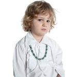 HEMAD Kinder-Rüschenhemd Piraten-Schnür-Hemd weiß XXL