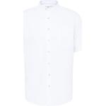 Reduzierte Weiße Jack´s Stehkragen Stehkragenhemden aus Leinen für Herren Größe XL Große Größen 
