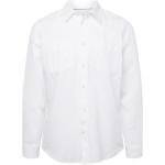 Weiße Casual Langärmelige Esprit Kentkragen Hemden mit Kent-Kragen aus Leinen für Herren Größe L 