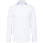 Reduzierte Hellblaue Casual Langärmelige ETON Kentkragen Hemden mit Kent-Kragen für Herren Größe L 