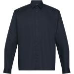 Schwarze Langärmelige Esprit Kentkragen Hemden mit Kent-Kragen aus Polyamid für Herren Größe S 