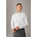 Weiße Elegante Strellson Kentkragen Hemden mit Kent-Kragen für Herren 