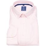 Rosa Redmond Button Down Kragen Hemden mit Button-Down-Kragen aus Baumwolle für Herren 