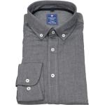 Schwarze Redmond Button Down Kragen Hemden mit Button-Down-Kragen aus Baumwolle für Herren 